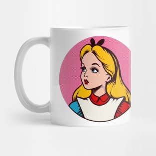 alice in pink Mug